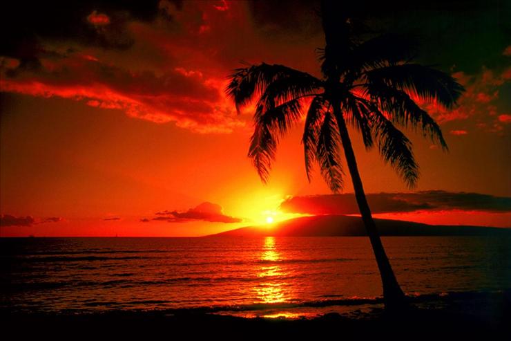 Tapety- natura the best - Island Sunset, Hawaii_67704.jpg