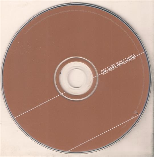 The Next Best Thing soundtrack, CD - 2000 - płyta.jpg