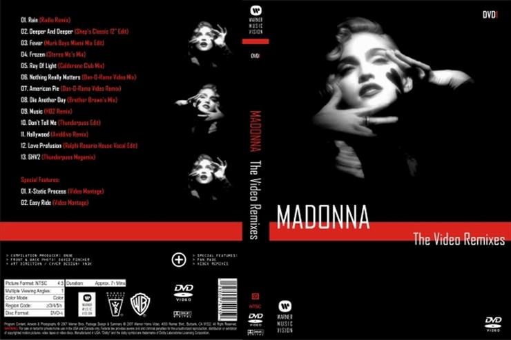 OKŁADKI DVD -MUZYKA - Madonna - The video remixes.jpg