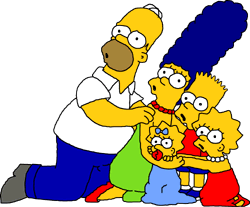 simpsons - simpsons_scared.bmp