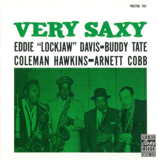1959.Eddie Lockjaw Davis - Very Saxy - Eddie Lockjaw Davis - Very Saxy - 1959 front.jpg