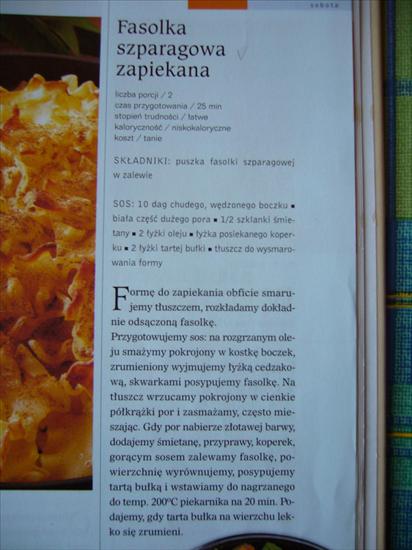 Kulinaria - Fasolka szparagowa zapiekana.JPG