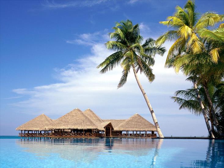 Tropical Paradise Wallpapers - Entertainment Center, Maldives.jpg