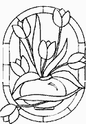 Szablony i witraże1 - tulipe14p.gif