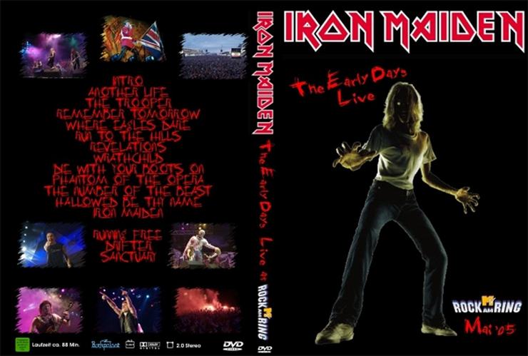 OKŁADKI DVD -MUZYKA - Iron Maiden - The early days - Live.jpg