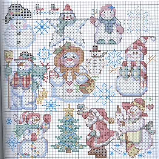 2001 Cross Stitch Designs - winter caracters patron.jpg