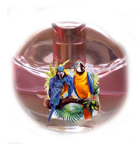 Flakoniki na perfumy z ptakami - Obraz 084.png