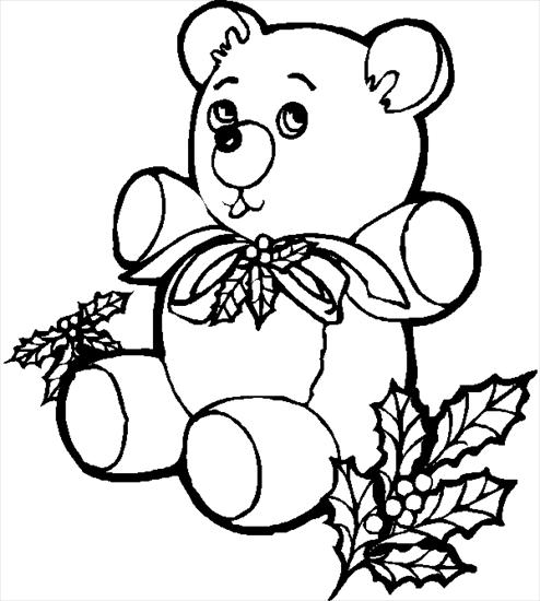 Misie - Christmas Teddy Bear.gif
