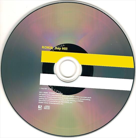 2001.08.22single Say Hi - Disc.jpg