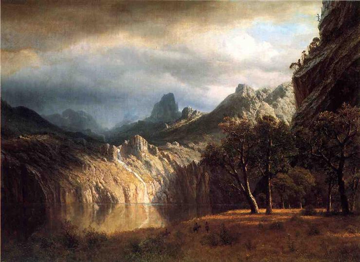 Albert Bierstadt1830-1902 - Bierstadt_Albert_In_Western_Mountains.jpg