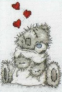 haft krzyżykowy - Anchor TT03 Tatty Teds Hugs.JPG