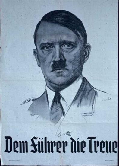 III Rzesza Niemiecka - WW2.Hitler.Nazi Poster - Adolf Hitler Dem Fhrer, Die Treue 222.Cientizta.jpg