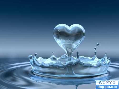tapety i animacje - wm-Heart Water Drop.jpg