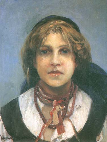 Wierusz-Kowalski Alfred 1849 - 1915 - wierusz-girl.jpg