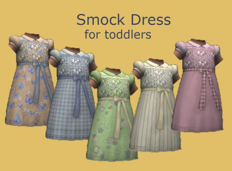 Małe dziecko - smock toddler dress.jpg
