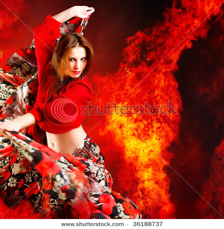 Tabory romskie tapety - stock-photo-hot-woman-dancer-36188737.jpg