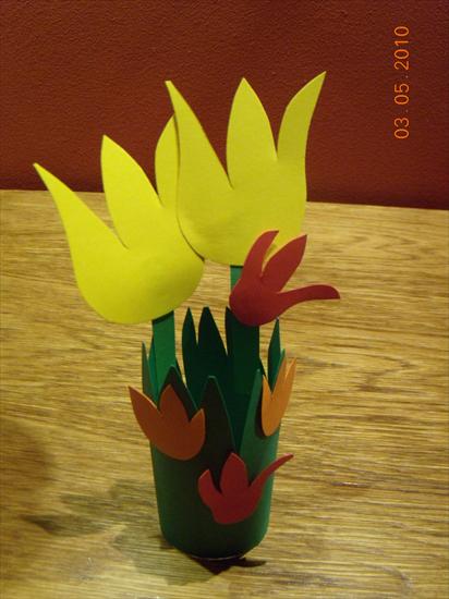 Dzień Matki - żółte tulipany.JPG