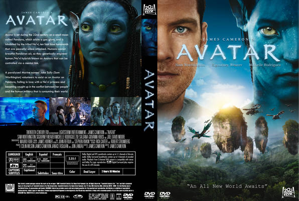 Avatar lektor pl avi - Avatar Wkładka DVD.jpg