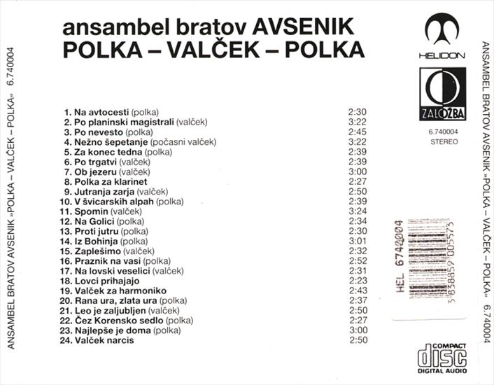 Polka- valcek- polka - Ansambel bratov Avsenik - Polka valcek polka-a.jpg