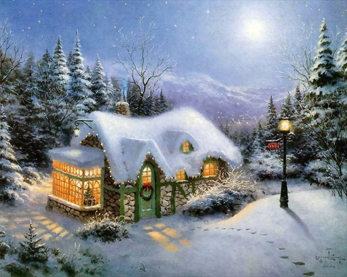 bajeczne domki - Thomas Kinkade 19.jpg