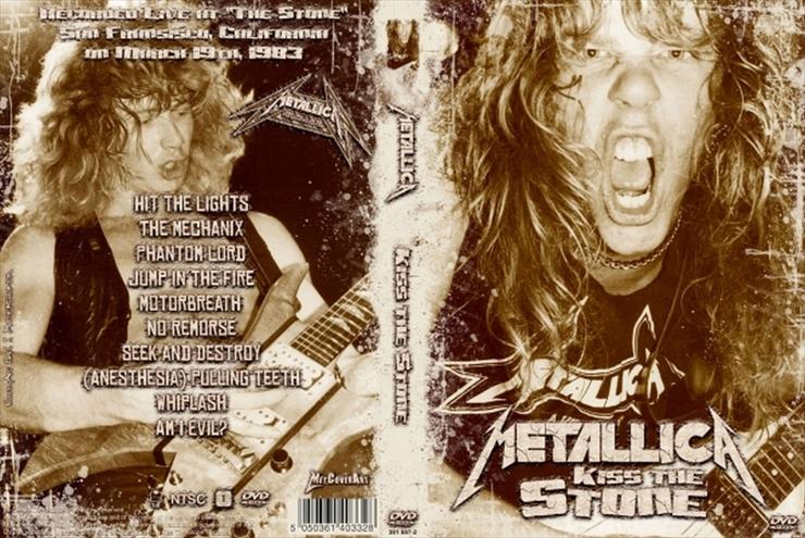 OKŁADKI DVD -MUZYKA - Metallica - Kiss the stone.jpg