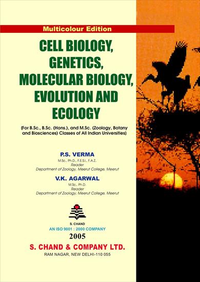 st. Biotechnologia podręczniki - Cell Biology, Genetics, Molecular Biology, Evolution and Ecology.JPG