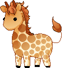 żyrafki - Giraffe_by_zukihime.gif