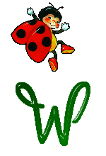 Czerwono zielone - ladybird-w-letter.gif