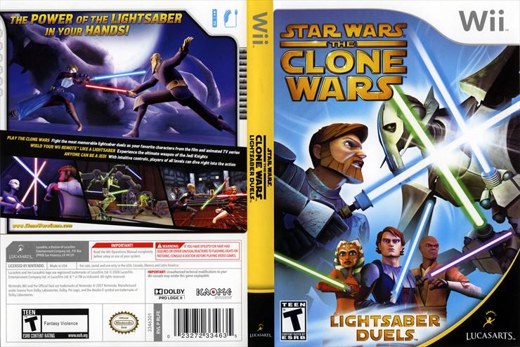NTSC - Star Wars - The Clone Wars - Lightsaber Duels USA.jpg