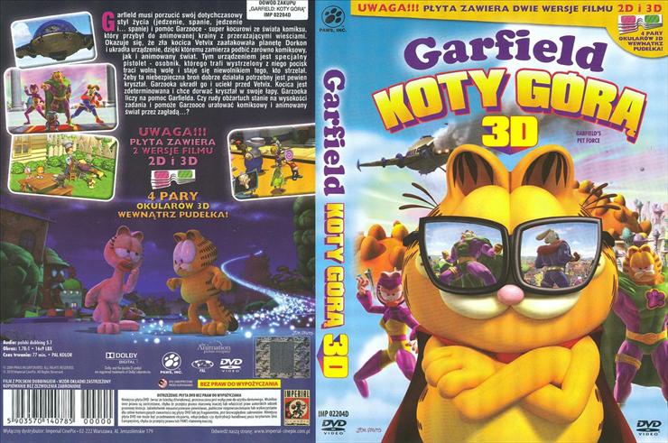 Okładki  G  - Garfield - Koty Górą 3D.jpg
