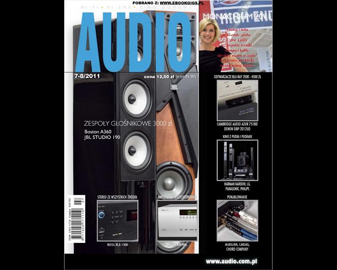 Czasopisma Audio HI-FI i Muzyka itp - Audio 2011.07-08.jpg