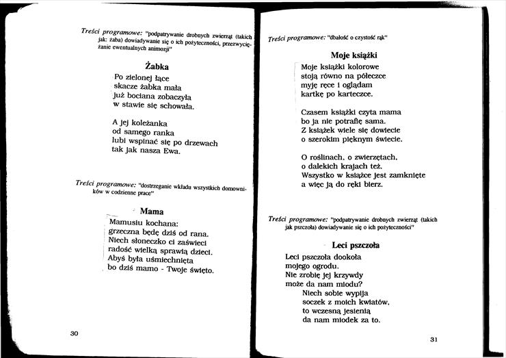 wierszyki na rózne okazje proste, fajne - CZTEROLATKI 30-31.tif