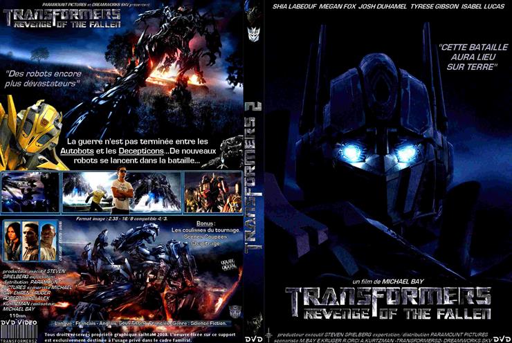 okładki na dvd - Transformers Zemsta upadłych.jpg