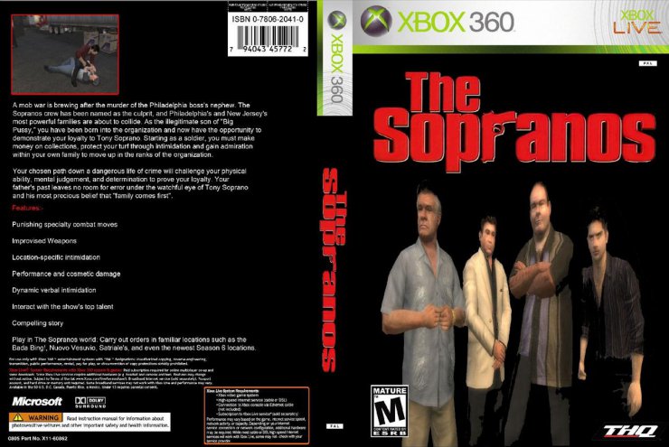 Okładki do gier Xbox360 - The_Sopranos_Custom-cdcovers_cc-front.jpg
