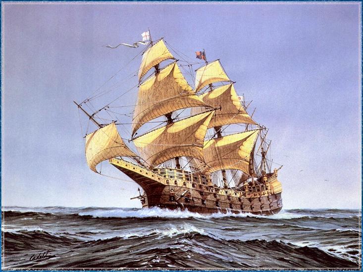 Statki,okręty,żaglowce - Cornelis de Vries 57.jpg