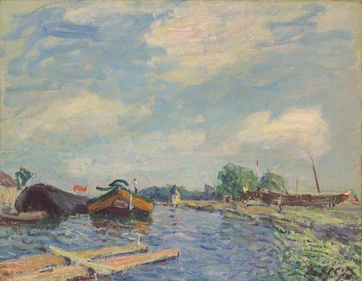 Alfred Sisley - The Canal at Saint-Mammes.jpg