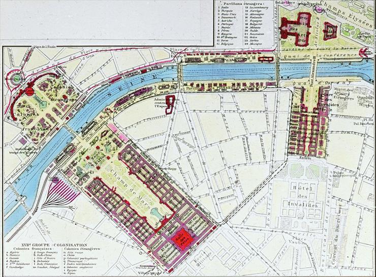 Paris - Paris Exposition. map, Paris, France, 1900.a.jpg