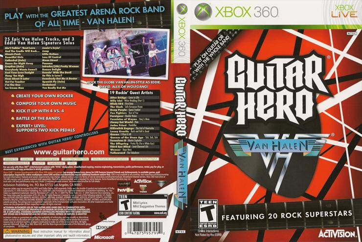 Okładki XBOX 360 - Guitar Hero Van Helen.jpg