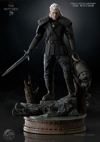 Wiedźmin - Witcher - Geralt Cavill with kikimoras head PT.stl.jpg