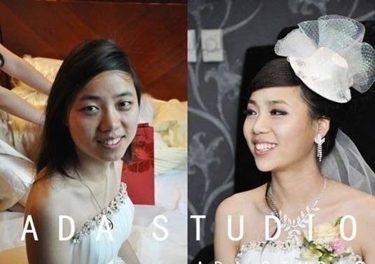 Chinki  przed i po makijażu - makeup-vs-no-makeup-08.jpg
