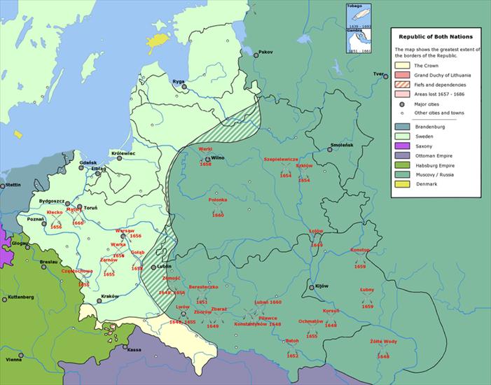 Mapy Polski - 1655 listopad - Okupacja Rzeczypospolitej przez Szwecję i Rosję.png