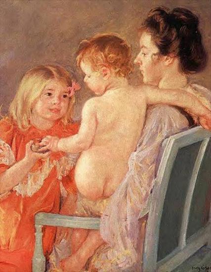 Mary Cassat - Mary_Cassatt_xx_Sara_Handing_a_Toy_to_the_Baby_19011.jpg